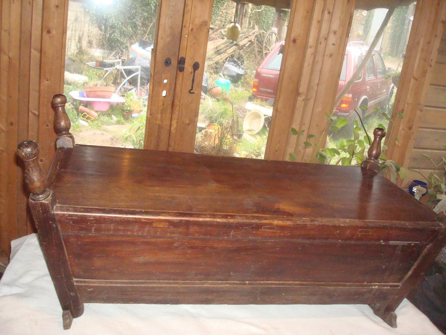 Antique French cradle
