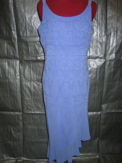 Size 16 Periwinkle beaded