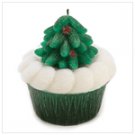 #14408 Christmas Tree Cupcake Candle