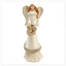 #14418 Winter Angel With Wreath