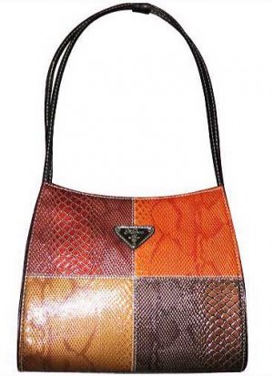 Snake Print Hobo