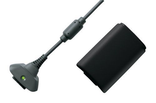XBOX 360 Black Play & Charge Kit