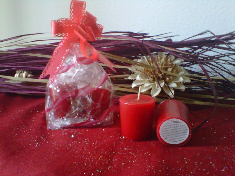 Apple Jack n peel votive