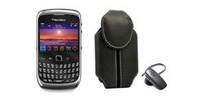 Bundle Deal Blackberry Curve 9300 & Hs 300 Bluetooth Headset & Hitfar Holster