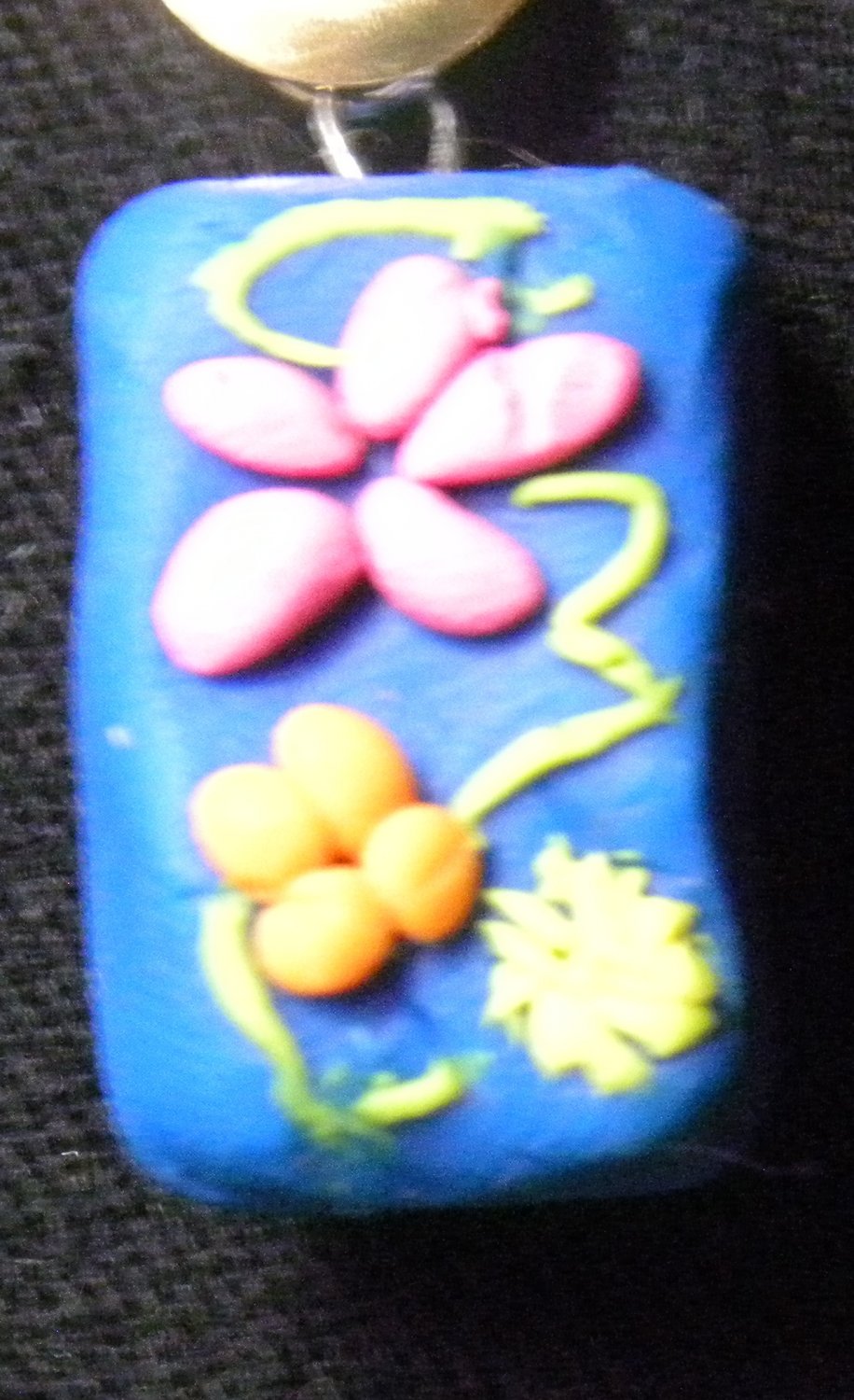 floral pendant