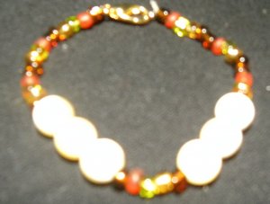 Yellow topaz bracelet