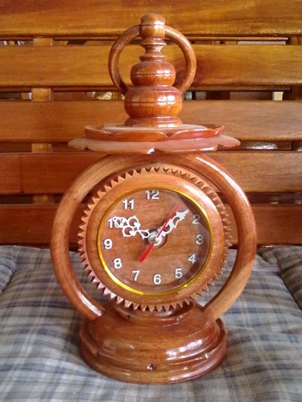 Wood Clock
