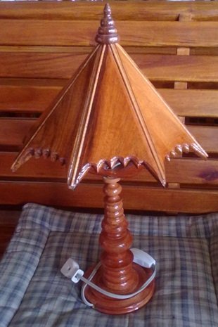 Wood Lamp