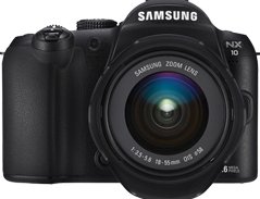 Samsung 14.6MP Interchangeable Lens Camera with 18-55mm OIS Lens