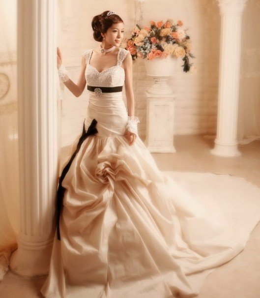 Custom Made- Gown Sweetheart Wedding Dress White Cocktail Bridesmaid Ball Prom Gown