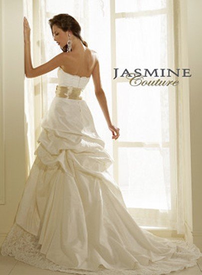 Custom Made- Lace Embellish Bowknot Ruffled Wedding Bride Dress Cocktail Bridesmaid Ball Prom Y