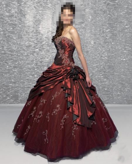 Custom Made- Strapless Sweetheart Sexy Wedding Bride Dress Cocktail Bridesmaid Ball Prom S2