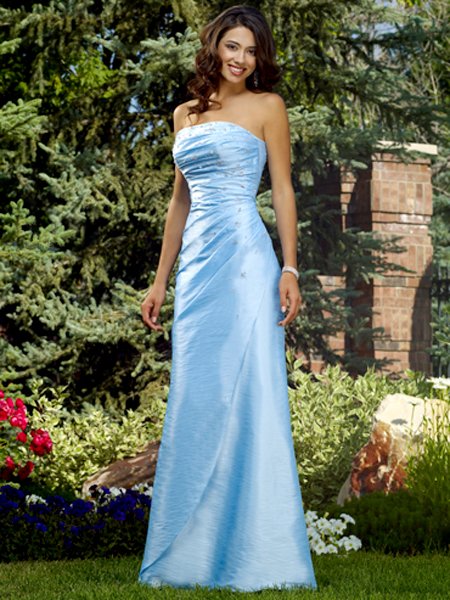 Designer Strapless Formal Dress 2011 Evening Dress Prom Bridesmaid Wedding