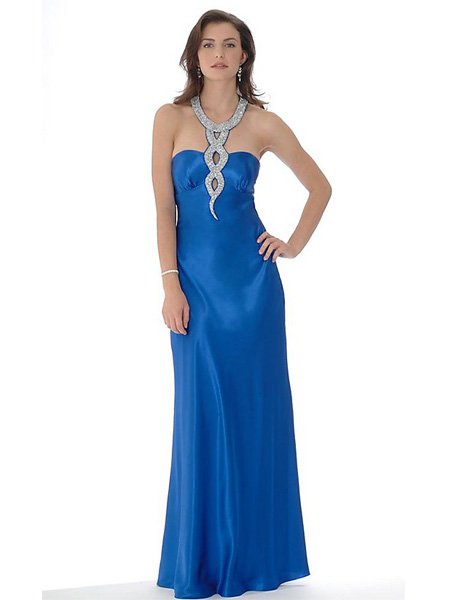 Elegant Royal Blue Strapless Tube Top Evening Dress Formal Cocktail Prom Bridesmaid Wedding