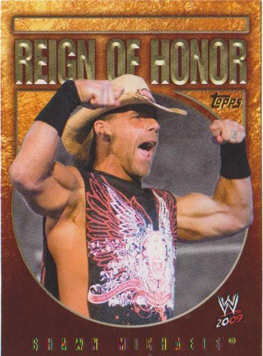 WWE 2009 Reign Of Honor 9 of 10 - Shawn Michaels