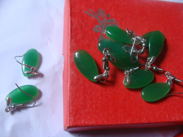 Emerald earrings