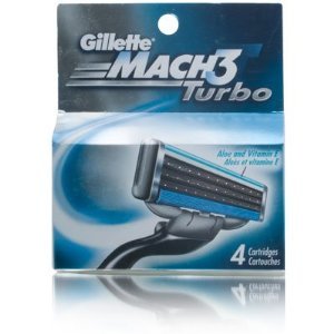 Gillette - Mach 3 Turbo (4 pack)