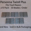 Personna TwinII Plus - 50 Pack