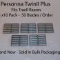 Personna TwinII Plus - 50 Pack