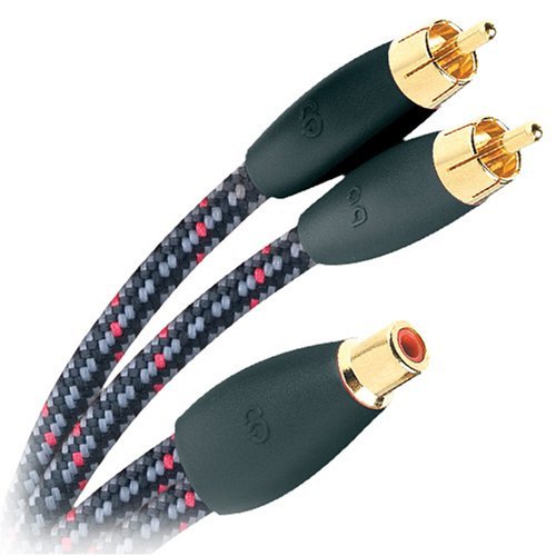 AudioQuest Y splitter - one RCA female to two RCA male 6"