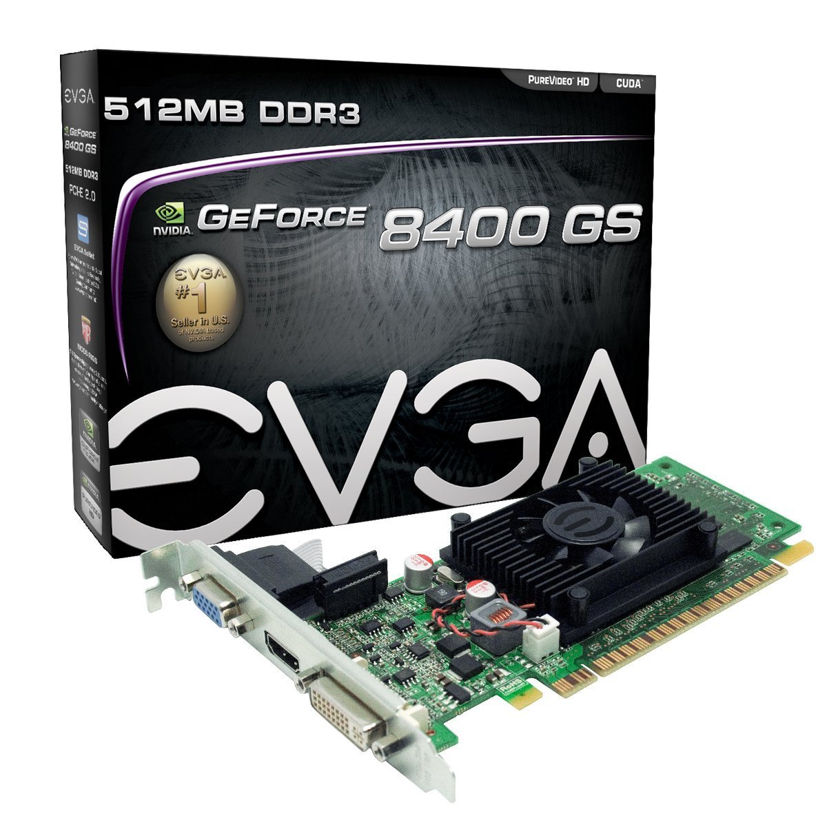EVGA GeForce 8400 GS 512 MB DDR3 PCI-Express 2.0
