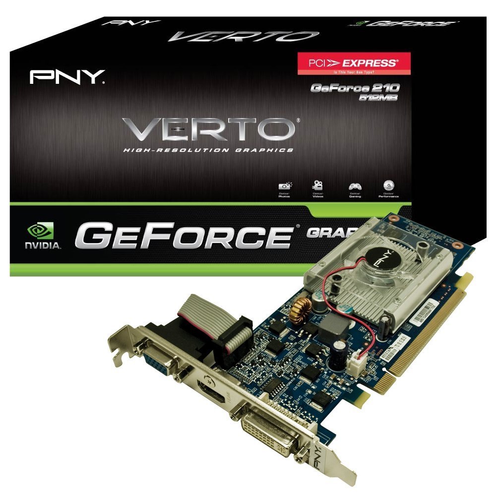 PNY GeForce 210 512 MB PCI-Express 2.0