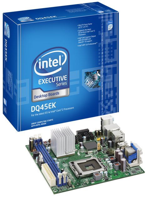 Intel DQ45EK Intel Desktop Board LGA775 Mini-ITX DDR2 800