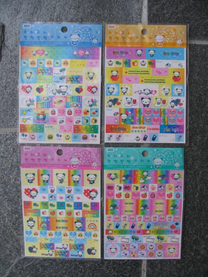San-x Star Cutie one sticker sheet.