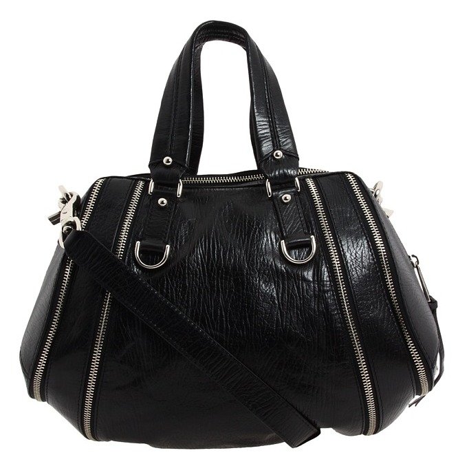 $495 Botkier Howard St Satchel -Ebony Bark Cowhide NWT