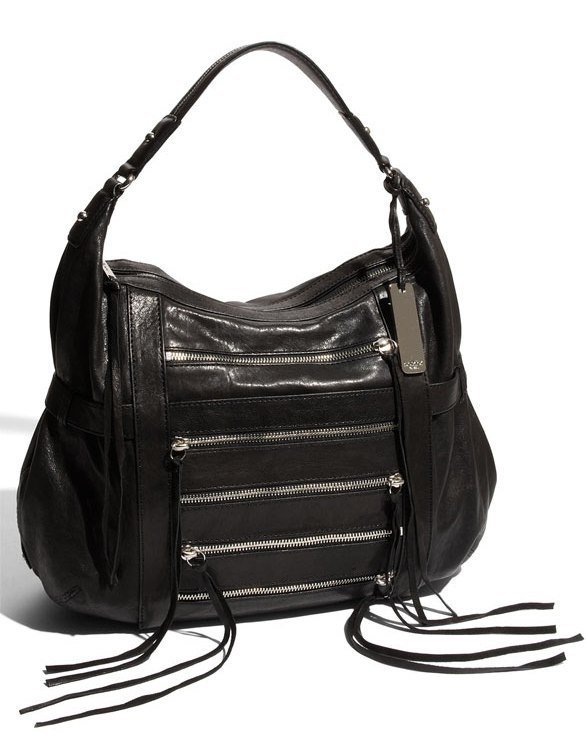 $595 Botkier VENICE Hobo Bag in Black NWT