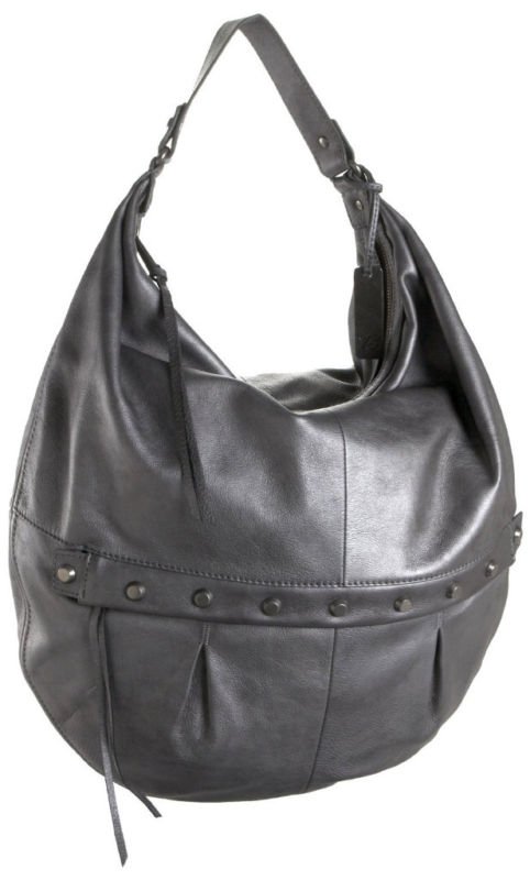 $575 Botkier SOPHIA Leather Hobo -Silver Powder NWT