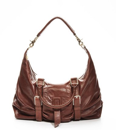 $595 Botkier SASHA medium duffle LEATHER Bag in Chocolate NWT