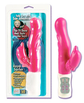 Sue Johanson Royal Surfer Waterproof Vibrator Massager NEW