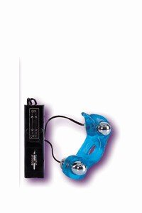 Vibrator Blue Dolphin Vibe Massager NEW