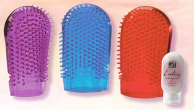 Jelly Massage Mitt and Massage Oil Kit SPECIAL Buy NEW
