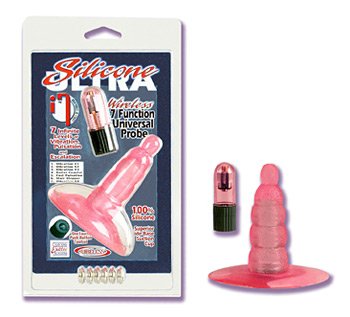 Silicone Ultra 7 Function Massager Vibrator Plug NEW