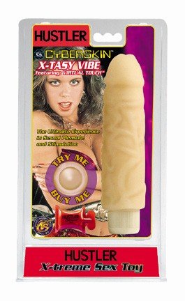 Cyberskin realism vibrator (beige)