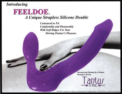 Tantus Silicone Feeldoe Violet