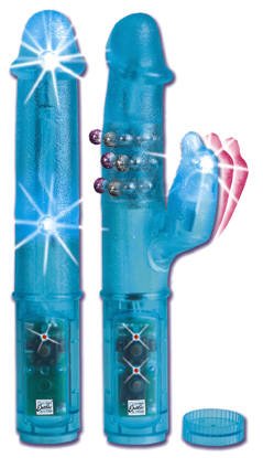 Silicone Lighted Double dildo Arouser