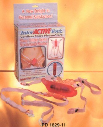 Silicone Strap-on Butterfly Stimulator