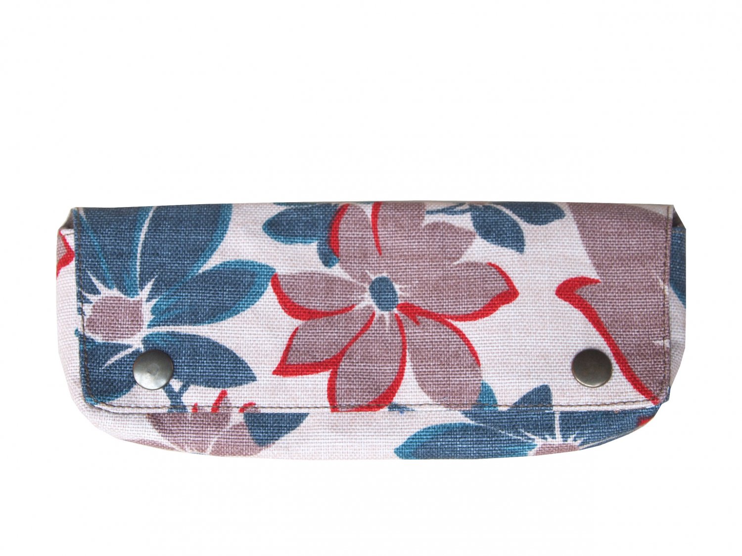 TonTubTim Pencil/ makeup brush case: Flowers