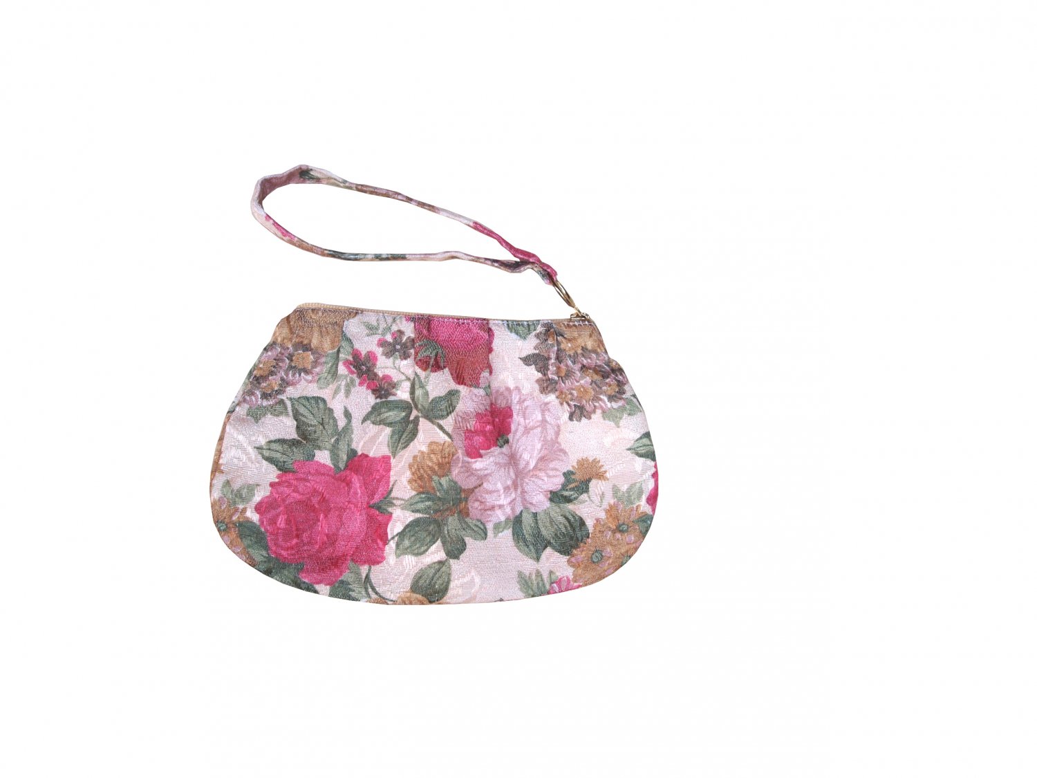 TonTubTim Zip Pouch / Accessories Bag : Light Pink / Cream lining