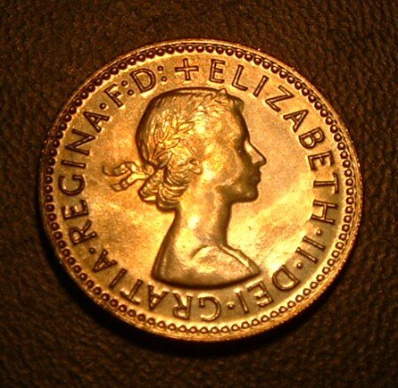 RARE PROOF - 1956 AUSTRALIA 6 Pence - 1500 minted - GEM!