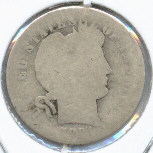 1904-S Barber Dime * AG * honest wear * Scarce KEY DATE