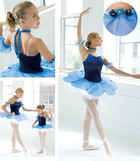 Girl BALLET TUTU DANCE DRESS PARTY DRESS style 3