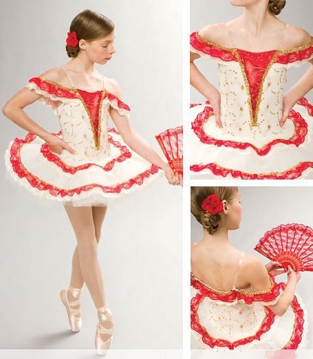 Girl BALLET TUTU DANCE DRESS PARTY DRESS style 5