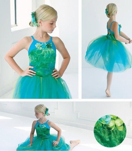 Girl BALLET TUTU DANCE DRESS PARTY DRESS style14