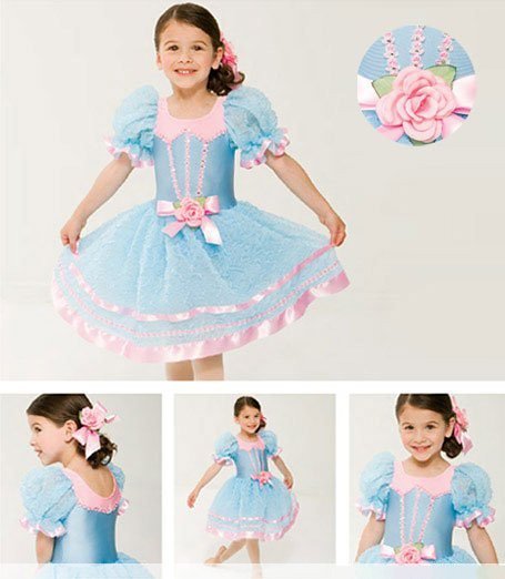 Girl BALLET TUTU DANCE DRESS PARTY DRESS style16