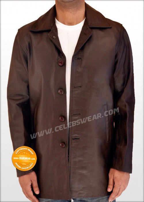 Dean Winchester Jacket Supernatural Brown Leather Coat