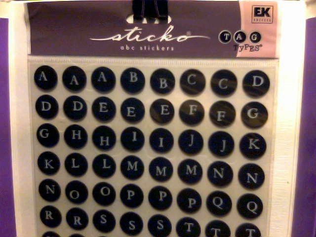 Sticko Tiny Tag Types